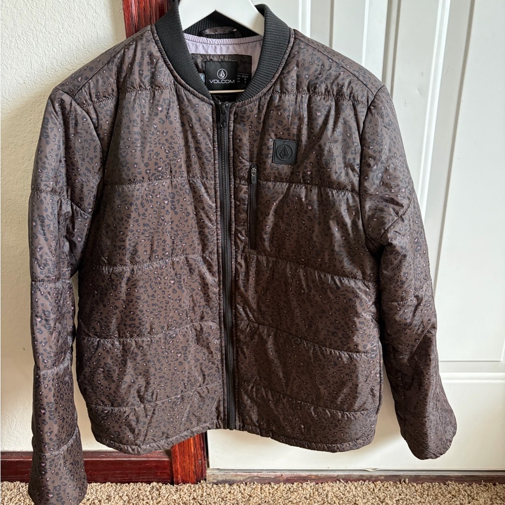 Volcom Women’s Puffer Bomber Jacket